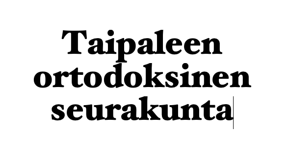 Taipaleen ortodoksinen seurakunta