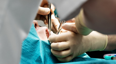 Dental surgery.