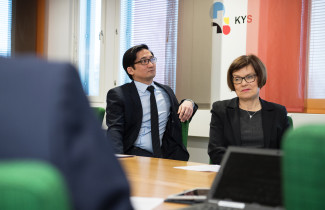 Michael Casia and Hilkka Soininen