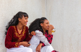 Young Ethiopian women