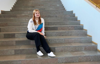 Opiskelija Hanne Juntunen.