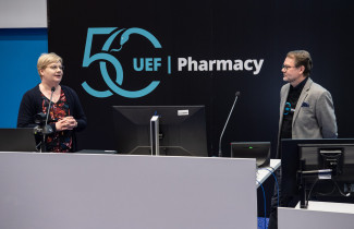 Anu Rasi-Leskinen ja Jarkko Ketolainen.