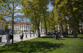 Park in Ljubljana.