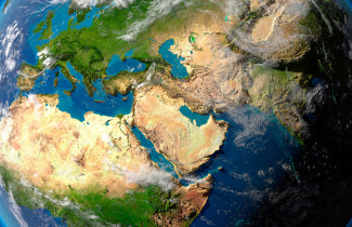 Maapallo avaruudessa.