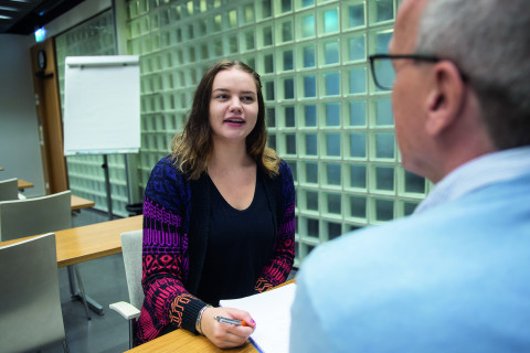 Opiskelija opintojen ohjauksessa
