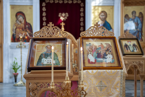 Ortodoksinen kirkko Joensuussa.