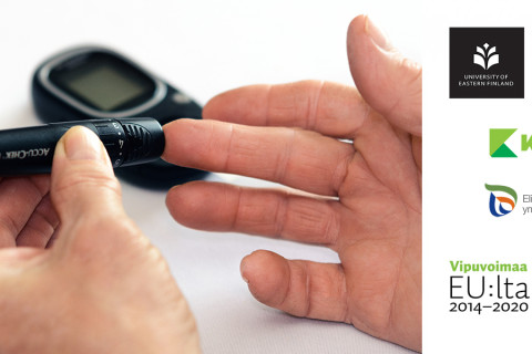 verensokerin mittaaminen sormenpäästä.