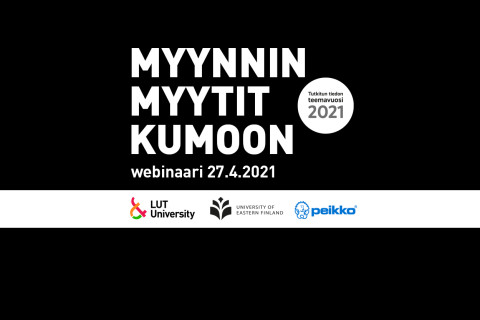 Myynnin myytit kumoon webinaarin mainos