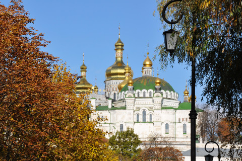Kreikkalaiskatolinen kirkko Kiovassa.