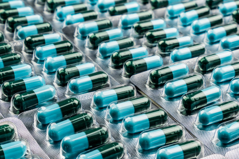 Medication blister packs.