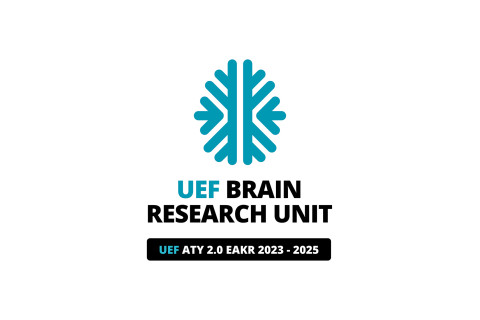 UEF Aivotutkimusyksikkö 2.0 EAKR-hankkeen logo