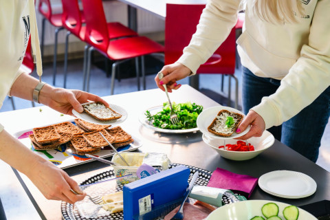 Lähikuva lounaasta.