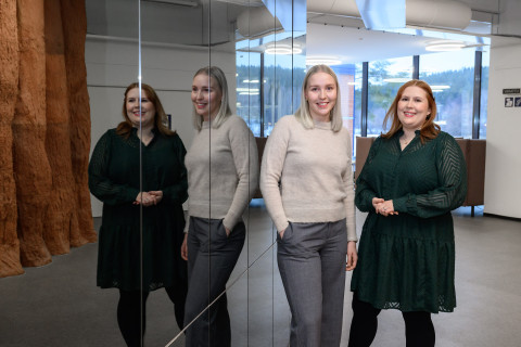 Fanny Putkisto ja Salla Mattila.