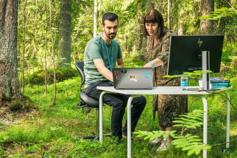 Biologiaa metsässä