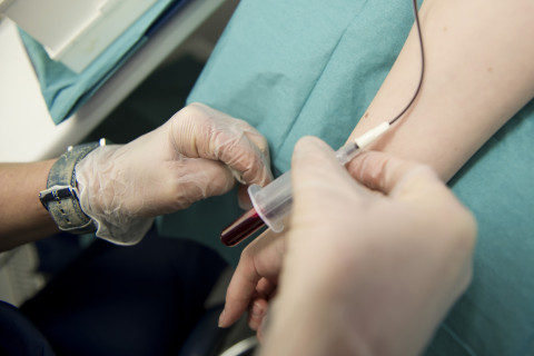 Verinäytteenotto PANIC-tutkimuksessa.