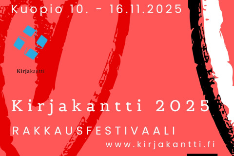 Kirjakantti 2025 -tapahtuman tiedot: Kuopio 10.-16.11.2025