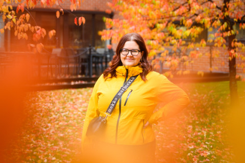 Krista Joensuun kampuksella.