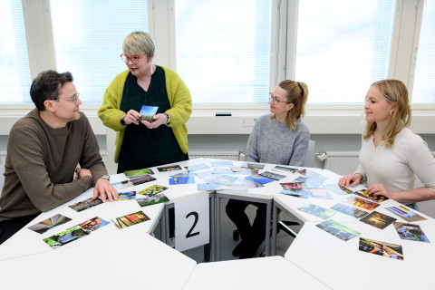 Juha Savinainen, Virpi Tiitu, Sanna Pasonen-Seppänen and Anna Viitasalo.