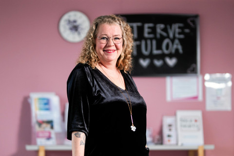 Johanna Sjöholm, Executive Director of Nicehearts association. Photo: Savon Sanomat / Johanna Erjonsalo