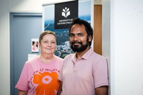 Tarja Kvist and Ahtisham Younas.