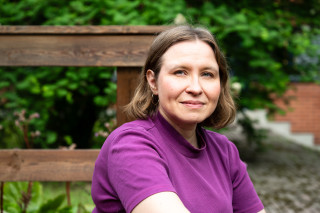 Post-doctoral researcher Anna Heinonen at the Kuopio campus on June 4, 2026.