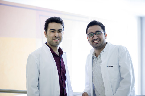 Graduate students Ali Mohammadi and Mohammadhossein Ebrahimi, Master's Degree Programme in Medical Physics