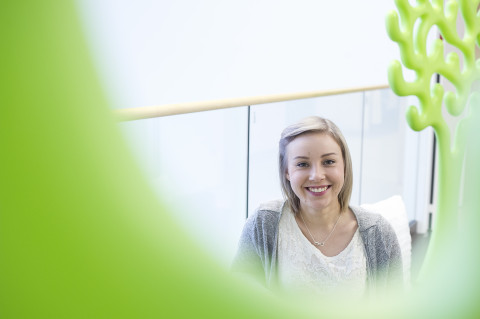 Student Noora-Mari Pienimäki, Master's Degree Programme in Medical Physics