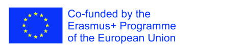 EU-logo ja teksti: Co-funded by the Erasmus+ Programme of the European Union.