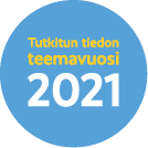 Tutkitun tiedon teemavuosi 2021 logo