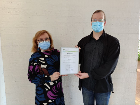 Kirsti Laitinen ja Markus Storvik 