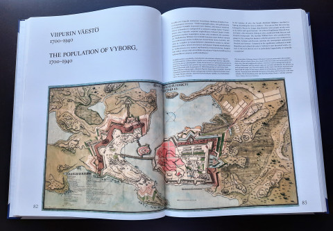 Tutkijoiden kokoama historiallinen kaupunkikartasto Viipurista esittelee kaupunkirakenteen kehitystä, kasvua ja eri toimintoja usealta vuosisadalta.