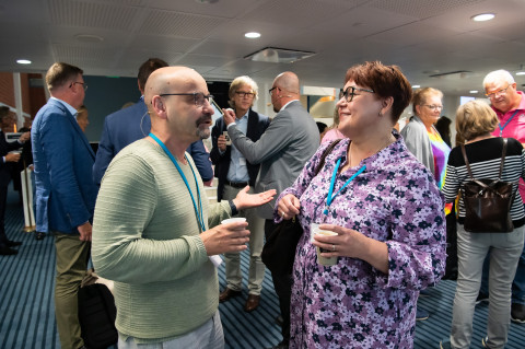 Jean-Charles Lambert ja Annakaisa Haapasalo.