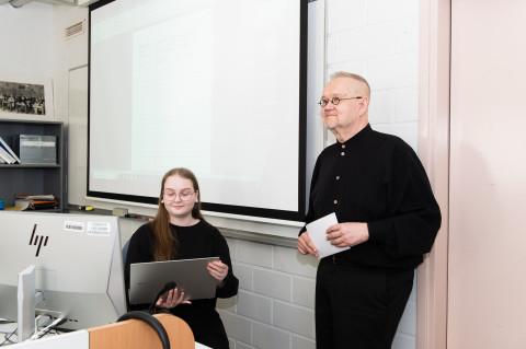 Karjalankielen opiskelijat Filo Humis Agora Joensuun