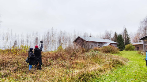 Kulttuuriperintöhanke Nurmeksessa.