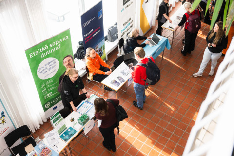 Agoralta ammattiin -​työelämätapahtuma.