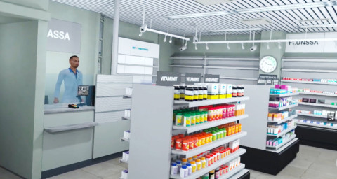 Kuvakaappaus VR Pakoteekista.