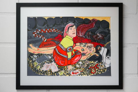 Nina Makkosen taulu.