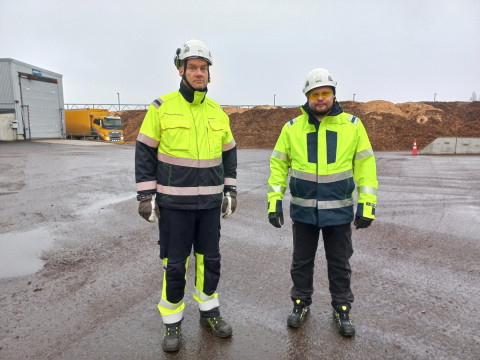Lasse Lahtinen ja Jussi Karppanen. Kuva Kalle Kärhä.
