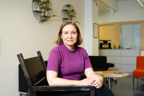 Post-doctoral researcher Anna Heinonen at the Kuopio campus on June 4, 2026.