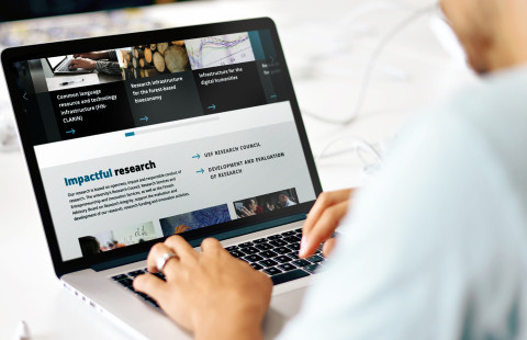 General image of the UEF's new website.