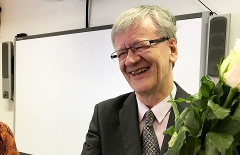 Emeritusprofessori Hannu Mustakallio.