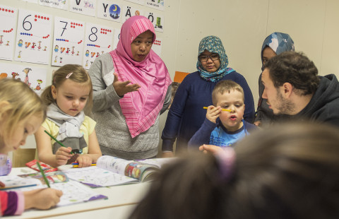 Visitors from Indonesia.