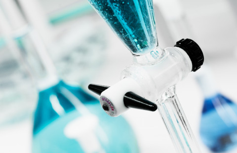 Laboratoriovälineitä.