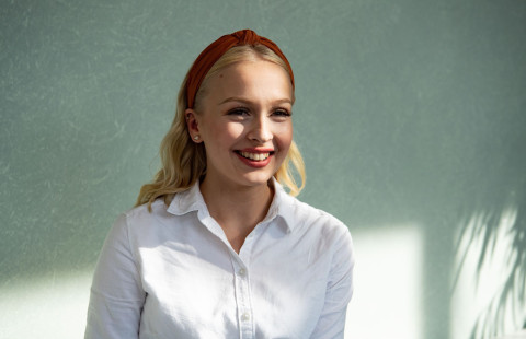 Kuvassa UEF-lähettiläs.