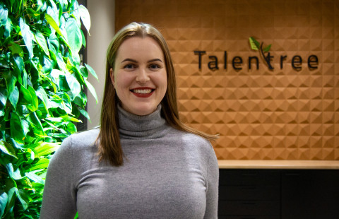 Talentree Oy:n työntekijä.