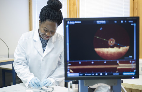 Student Sandra Sefa, Master&#039;s Degree Programme in Medical Physics (2016-2018)