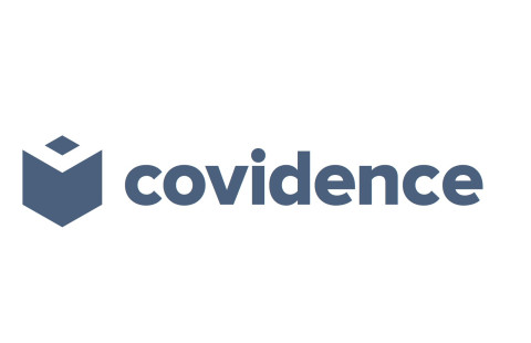 Covidence's logo: a box and Covidence text in lower case.