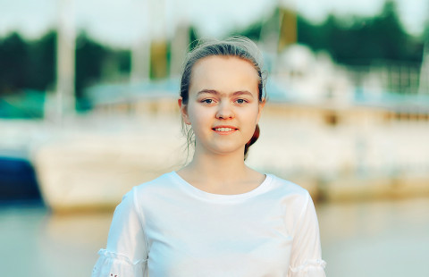 Venäjän kielen opiskelija Anastasiia Lavrenchuk 