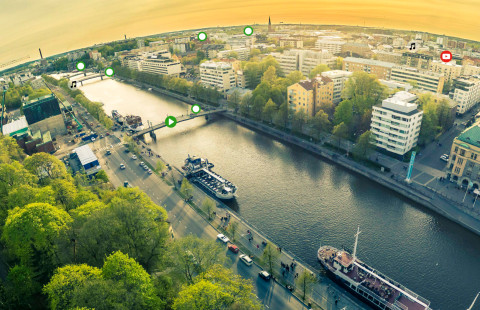 SENSOTRA-hankkeen kuvituskuva.