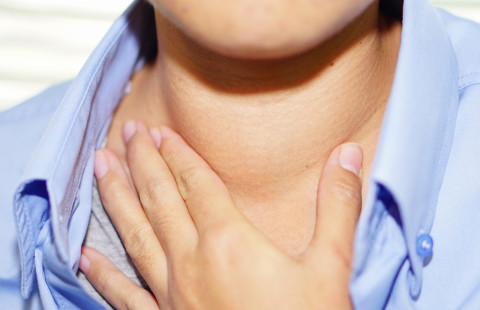 Enlarged thyroid gland